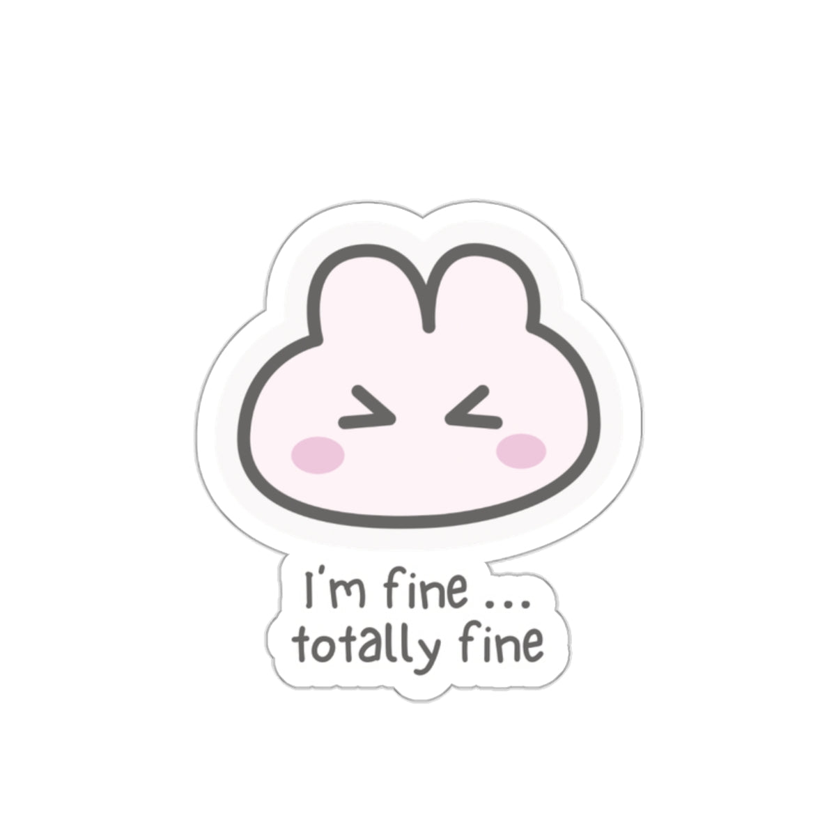 Mental Health Sticker (waterproof) 3”x3”