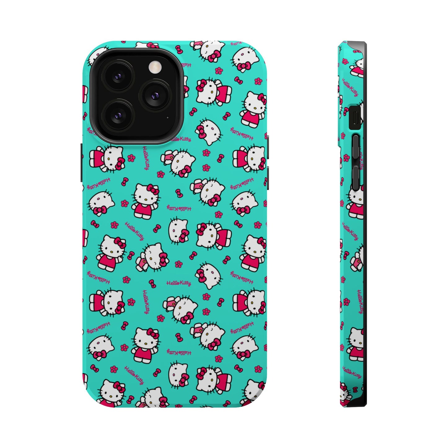 Cute Hello Kitty Magnetic Tough Case - Durable Phone Protection with Adorable Design