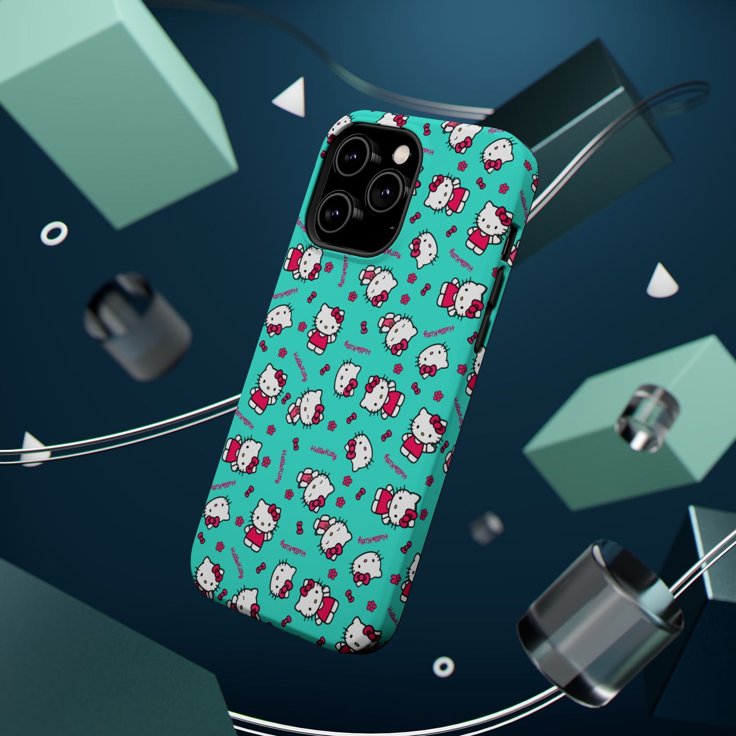 Cute Hello Kitty Magnetic Tough Case - Durable Phone Protection with Adorable Design