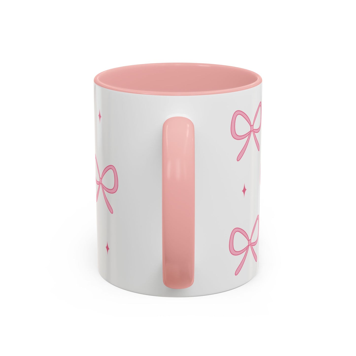 Coquette Pink Bow Coffee Mug (11oz)