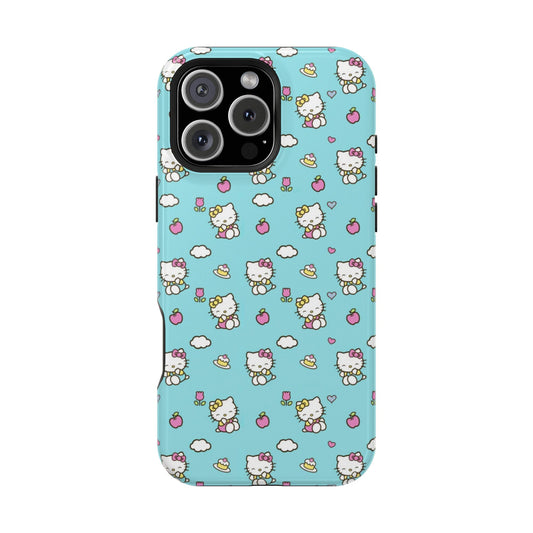 Cute Hello Kitty Magnetic Tough Case - Durable Phone Protection with Adorable Design