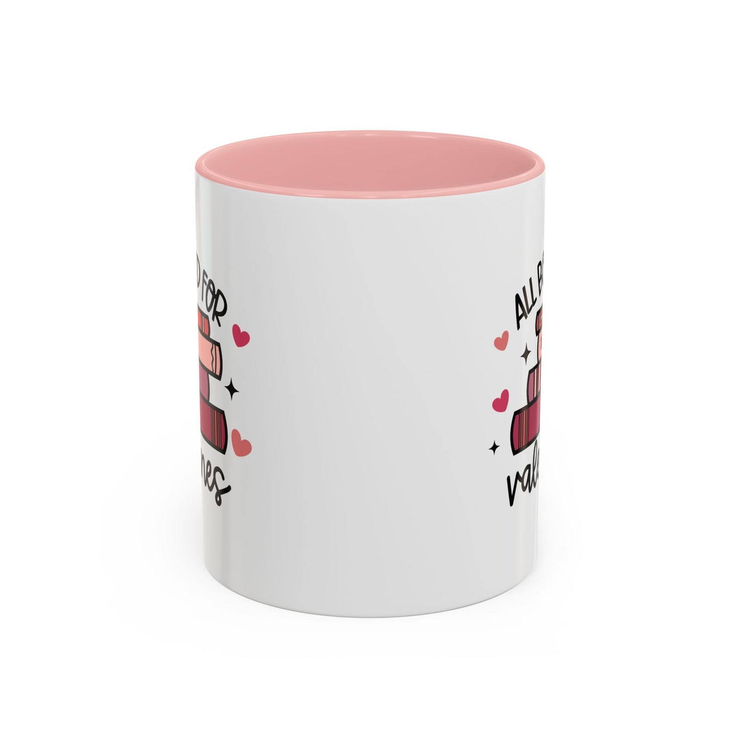 Booklover Valentines Coffee Mug (11oz) | Booked for Valentines Mug