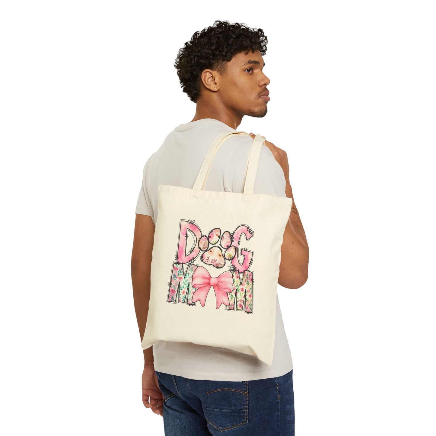 Dog Mom Tote Bag