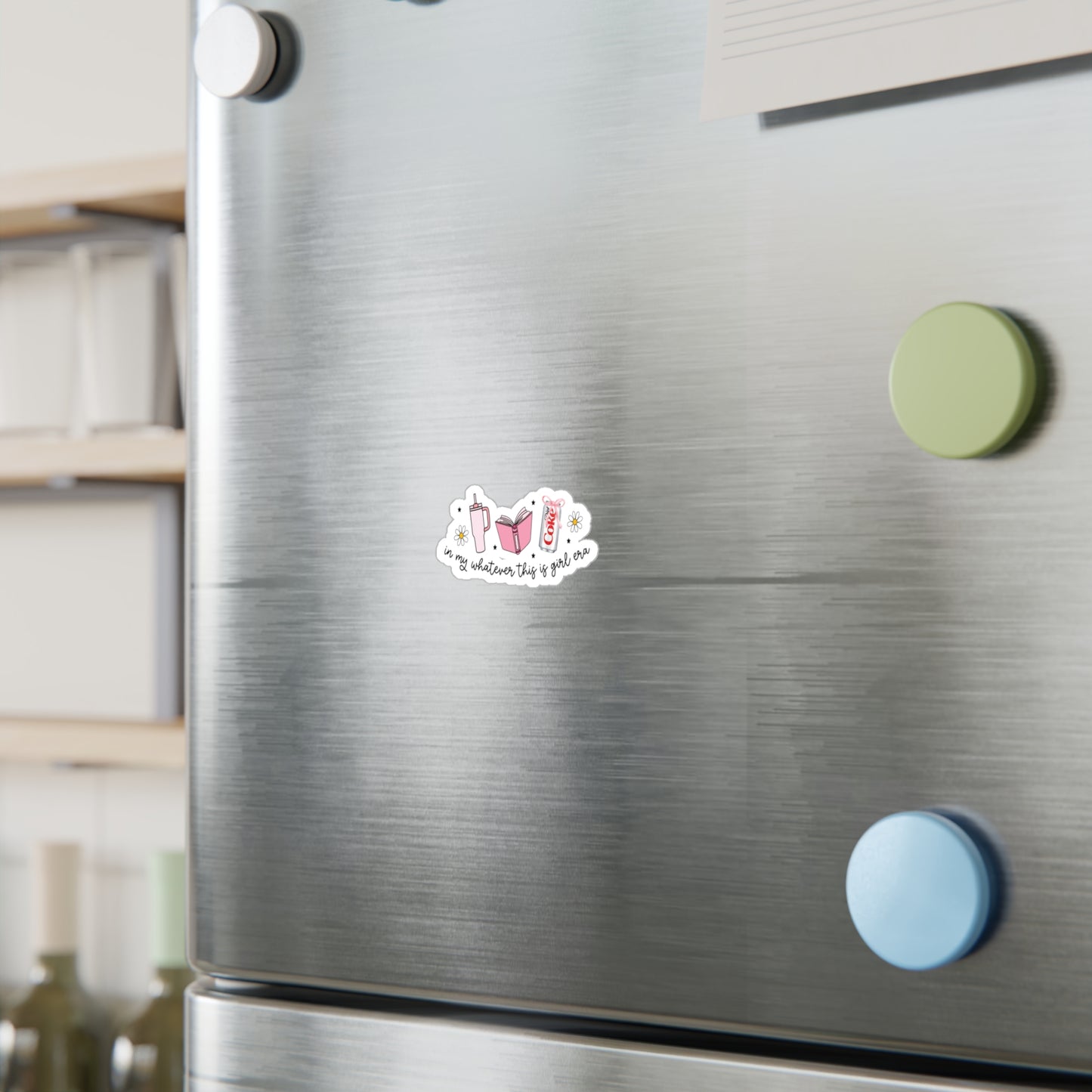 Bookish Girlie Diet Coke Sticker (waterproof)