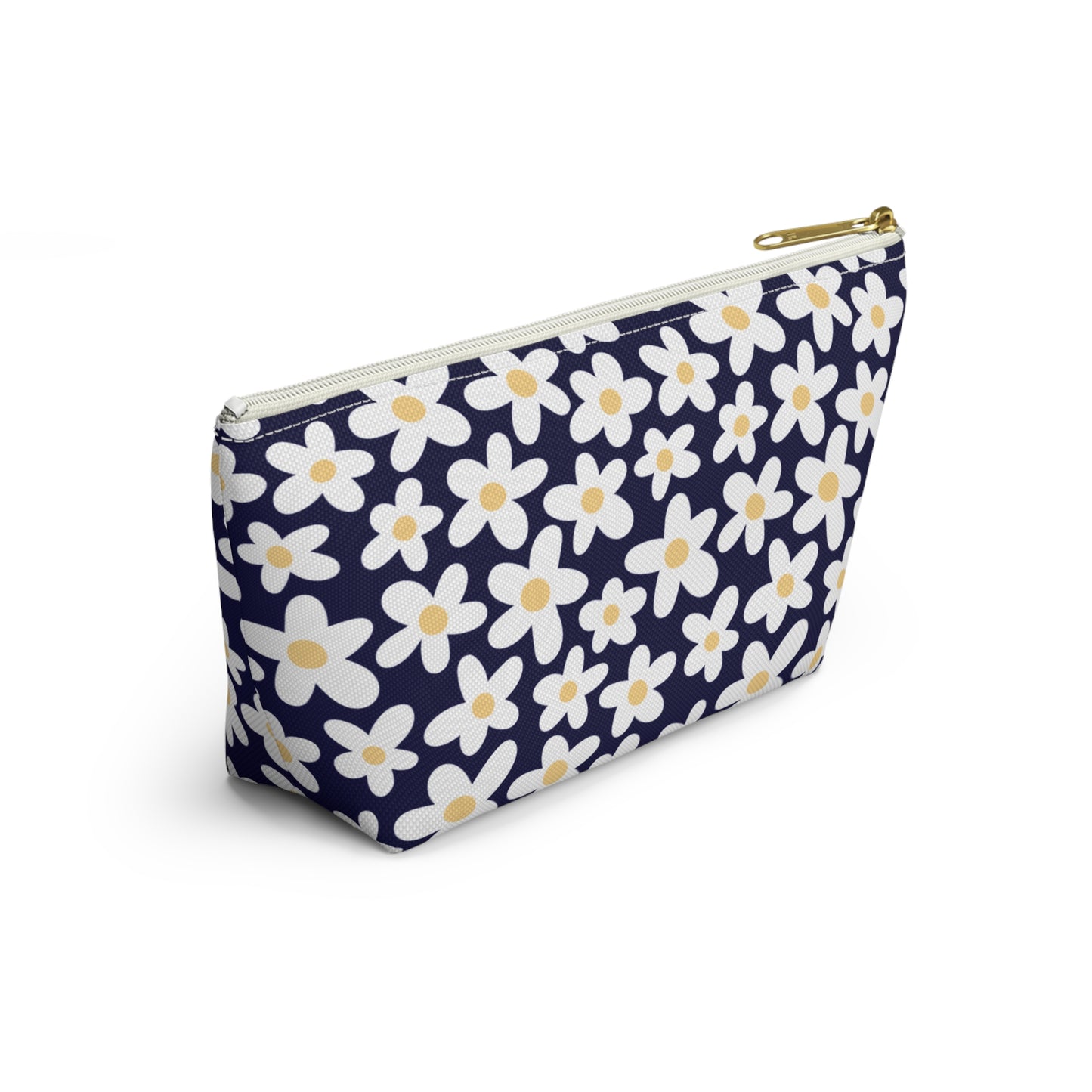 Personalized Retro Floral Pouch | Floral Accesories Bag