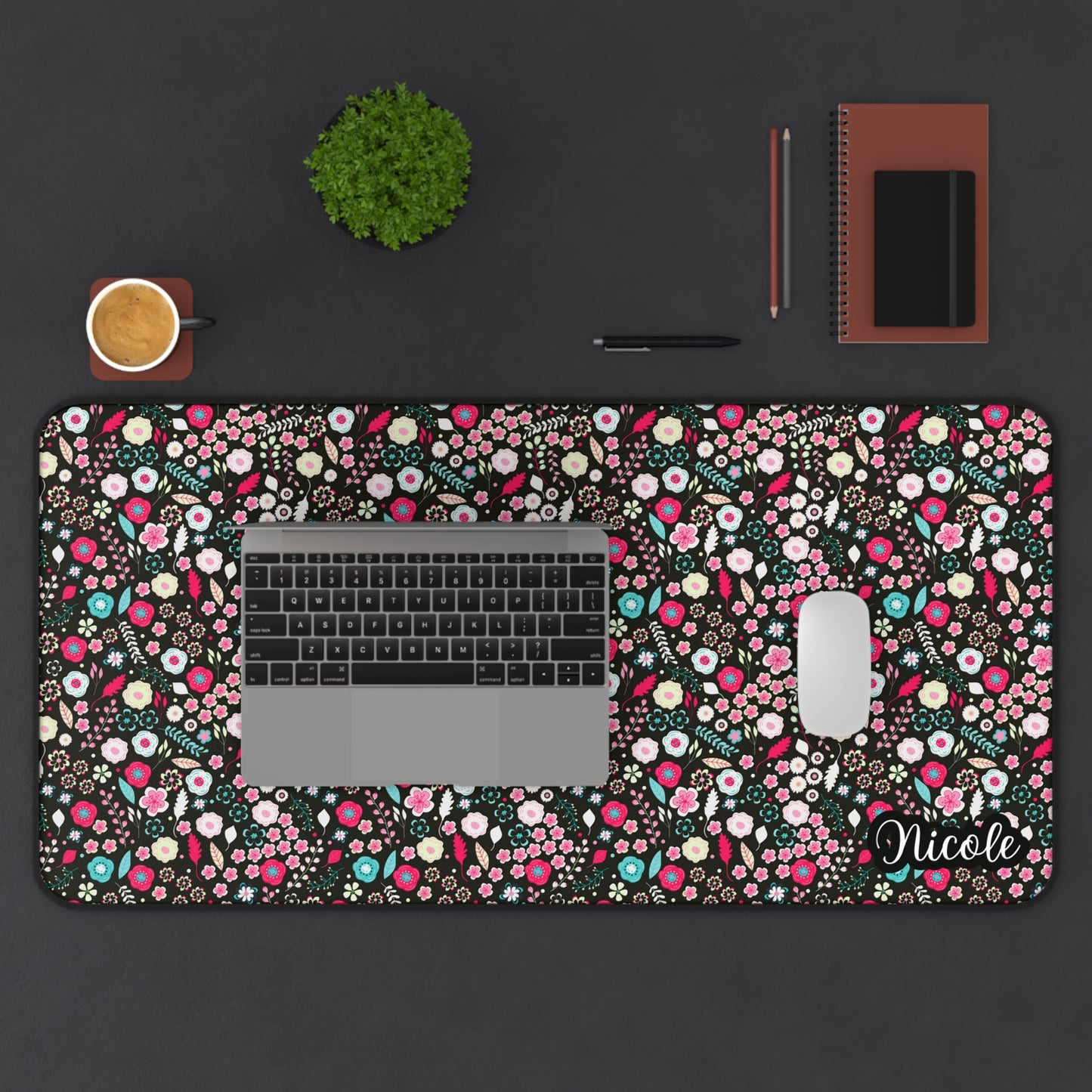 Personalized Botanical Desk Pad
| Chic Bloom Desk Mat | Aesthetic Workspace Upgrade | Personalized Desk Mat | Cute Desk Pad