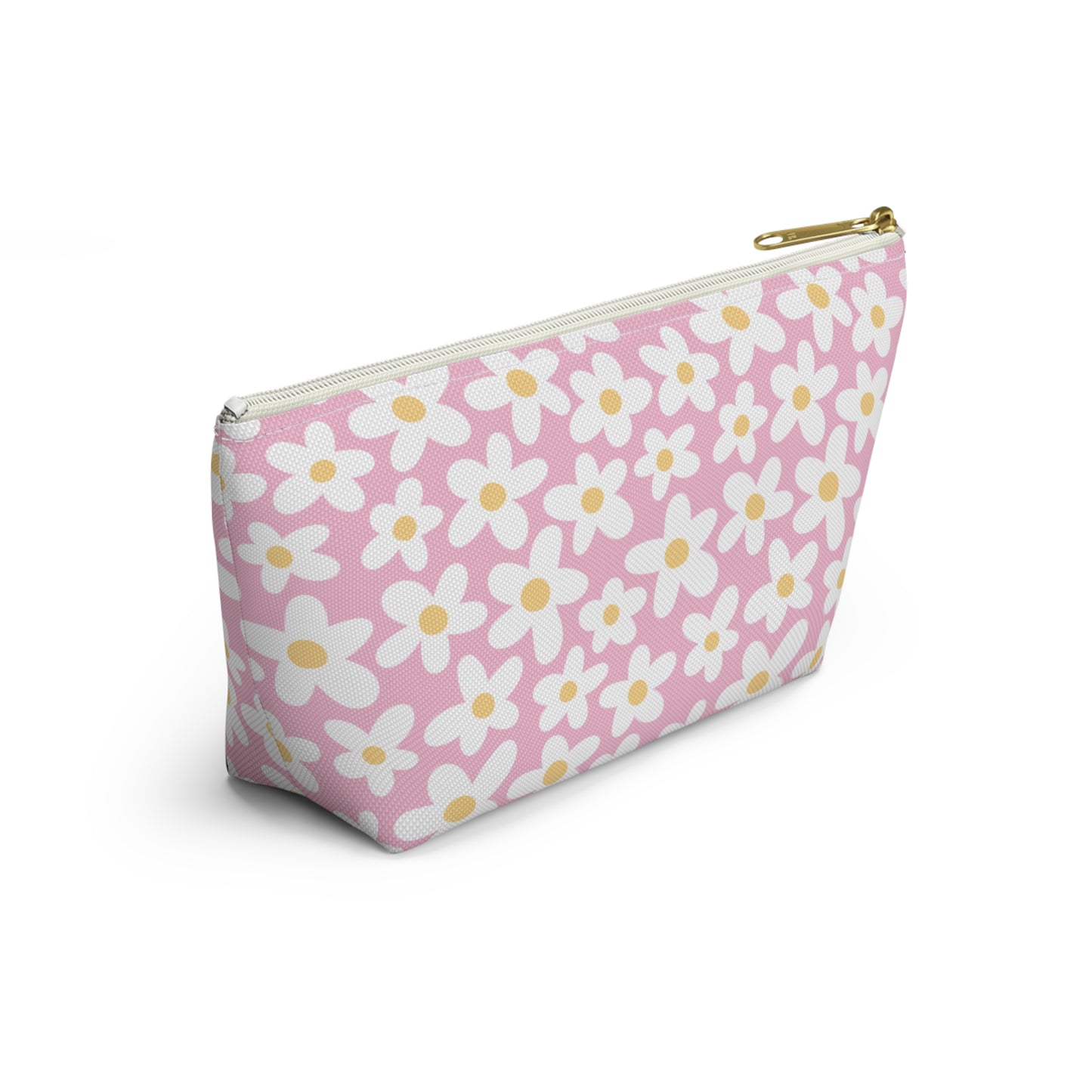 Personalized Retro Floral Pouch | Floral Accesories Bag