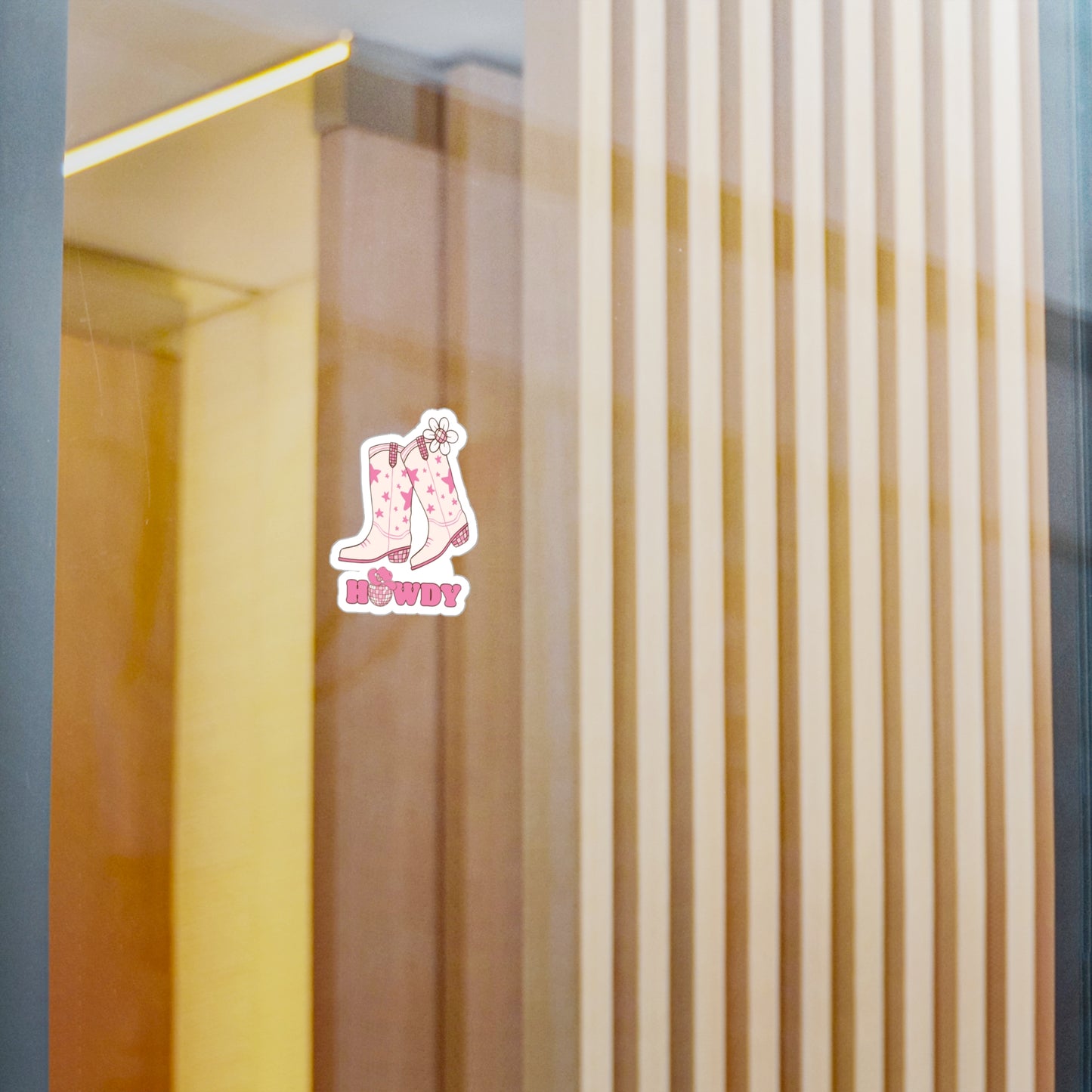 Cute Cowgirl Boots Sticker (waterproof) 2”x3”