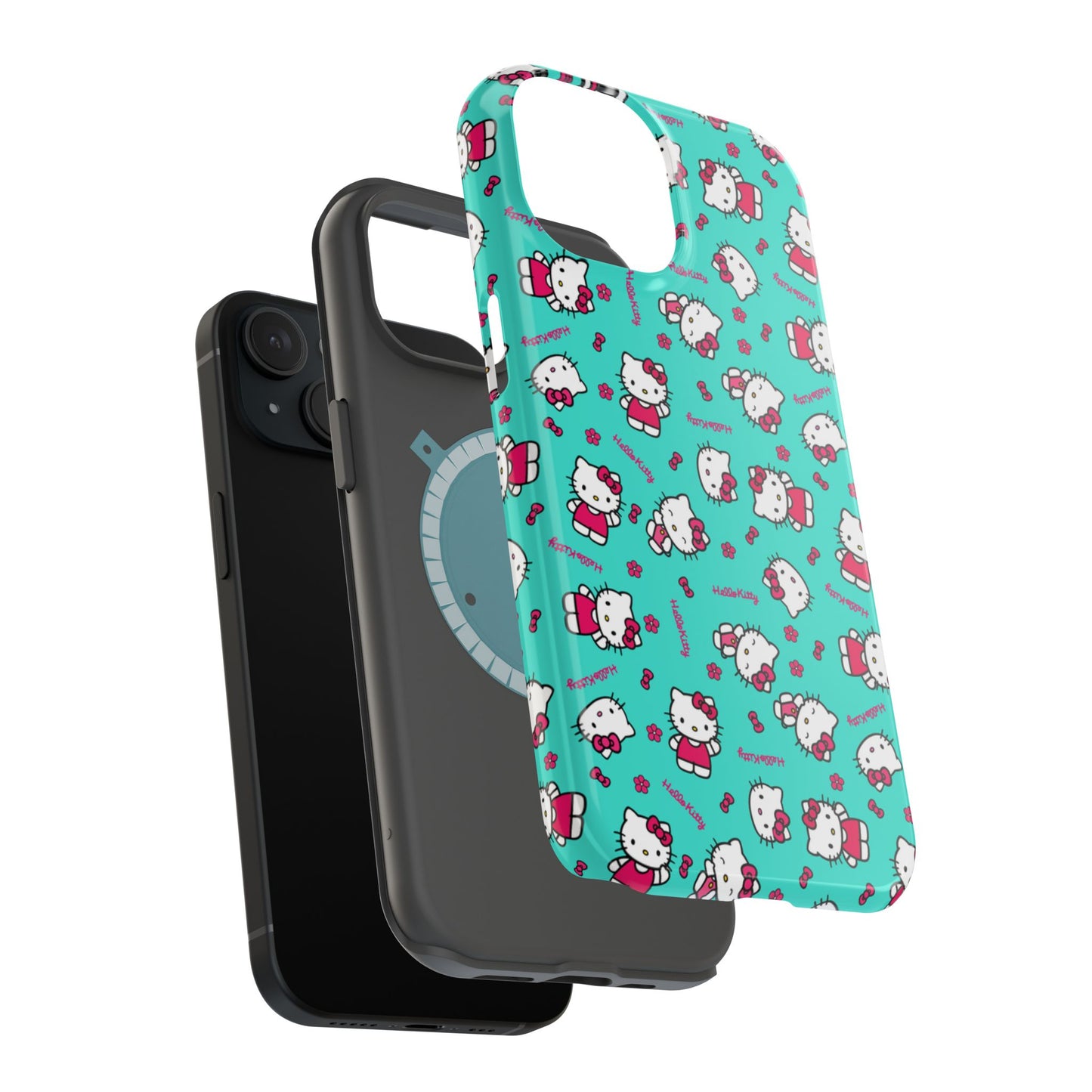 Cute Hello Kitty Magnetic Tough Case - Durable Phone Protection with Adorable Design