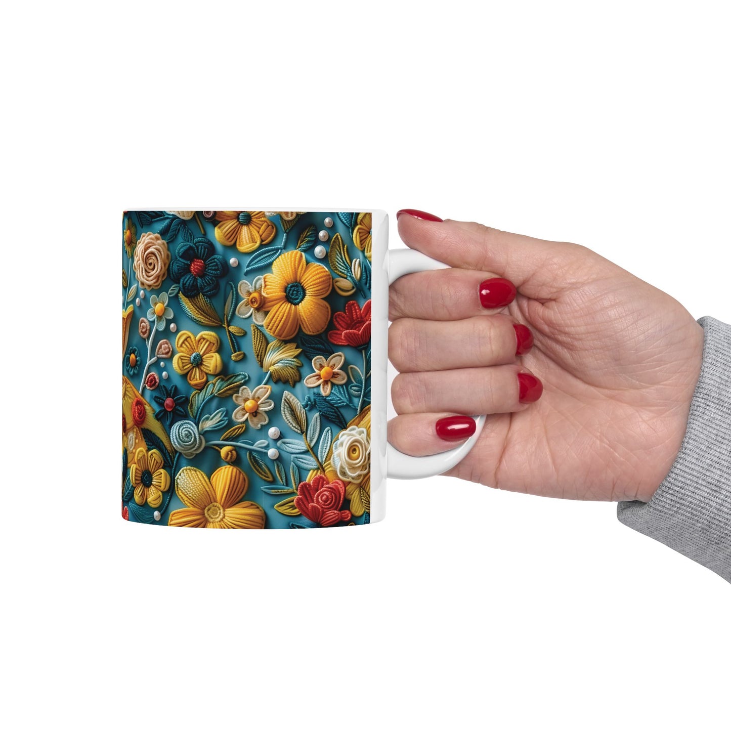 Cute Disney Princess Coffee Mug (11oz) | Princess Belle Reading Coffee Mug