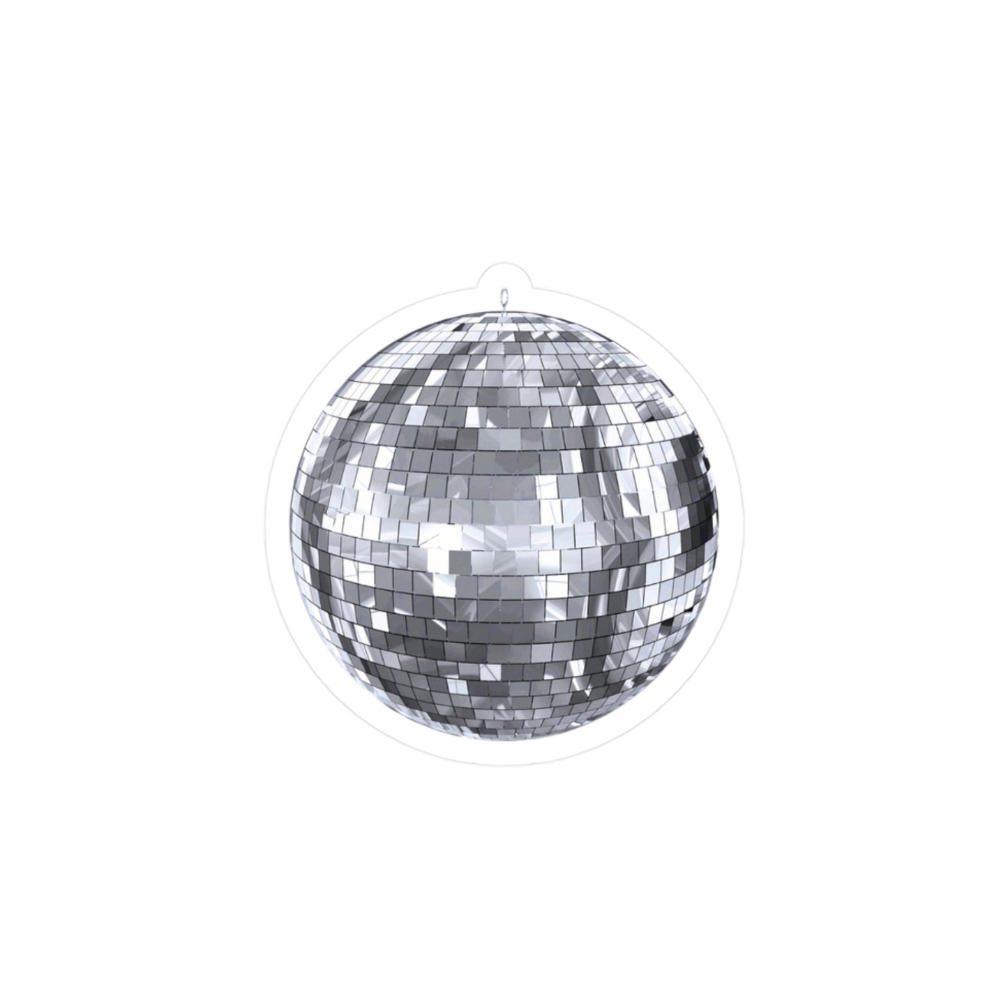 Disco Ball Sticker (waterproof) 2”x2”