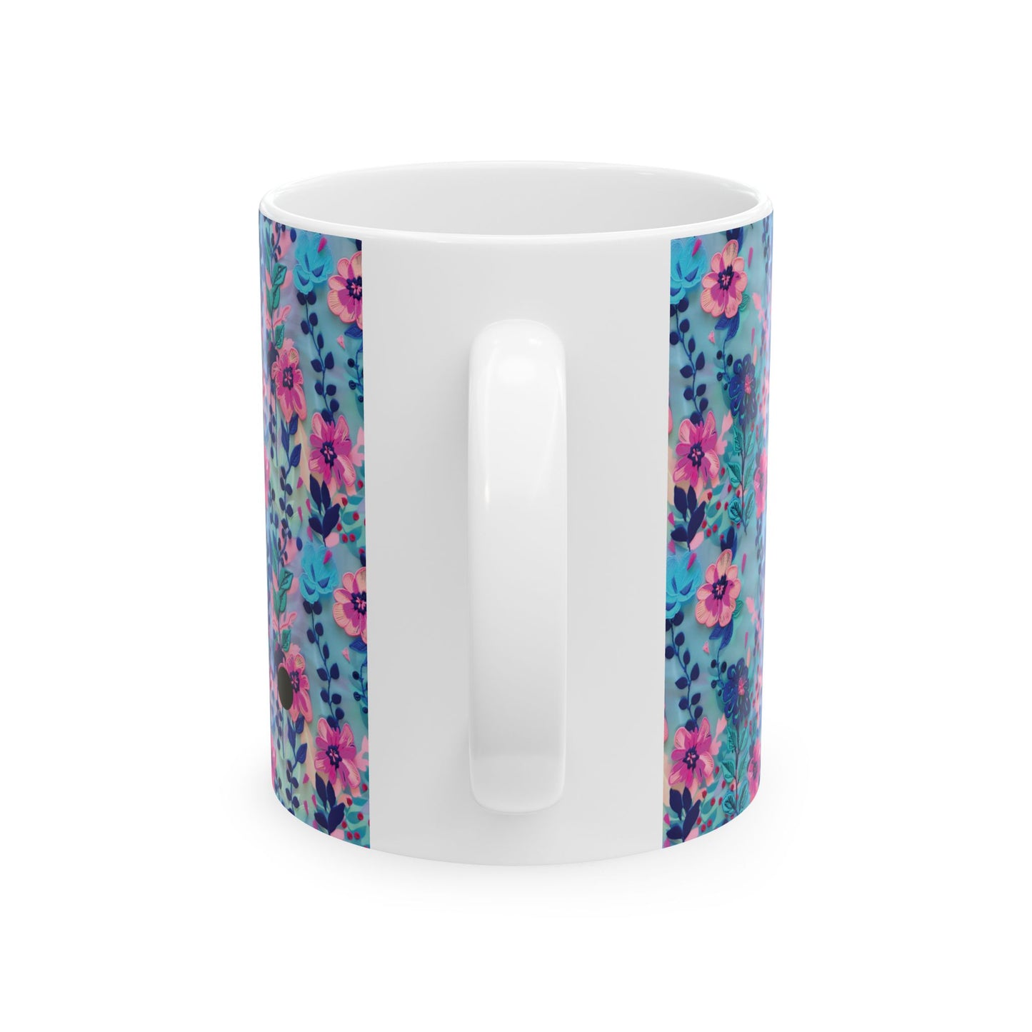 Cute Floral Coffee Mug (11oz)