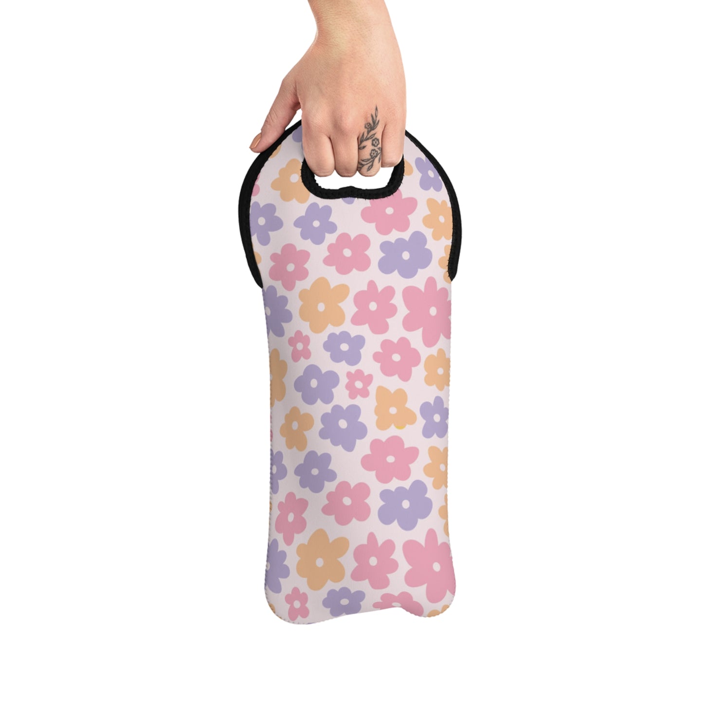Cute Wine Tote Bag | Insulated Wine Bag
