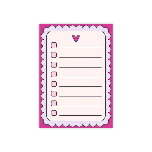 Cute Notepad | To- Do List