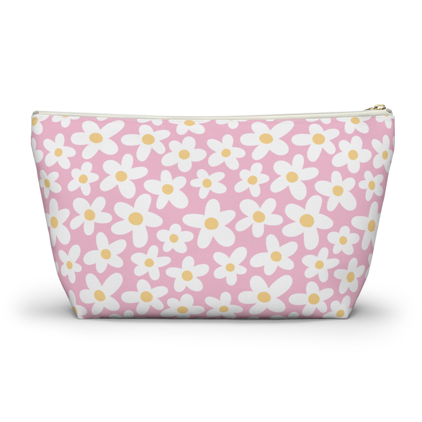 Personalized Retro Floral Pouch | Floral Accesories Bag