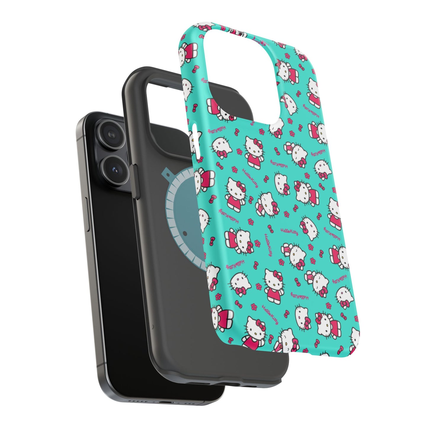 Cute Hello Kitty Magnetic Tough Case - Durable Phone Protection with Adorable Design