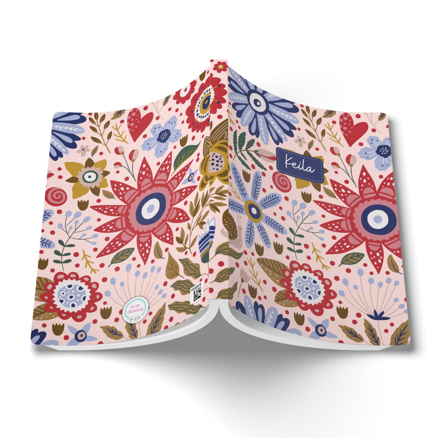 Personalized Softcover Journal | Notebook 5.75” x 8”