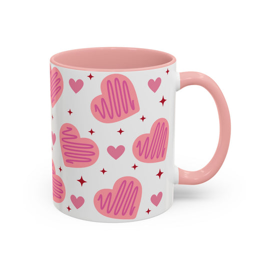 Cute Pink Valentine Coffee Mug (11oz)