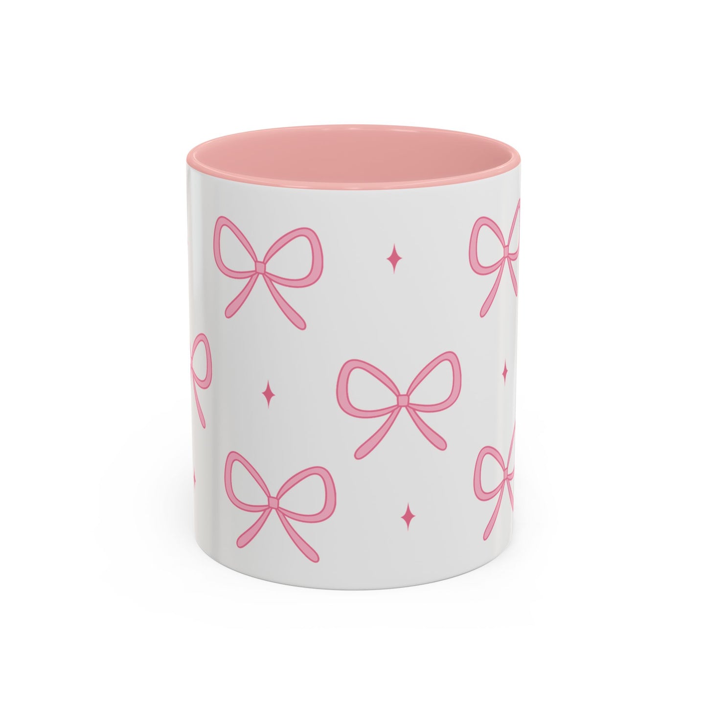 Coquette Pink Bow Coffee Mug (11oz)