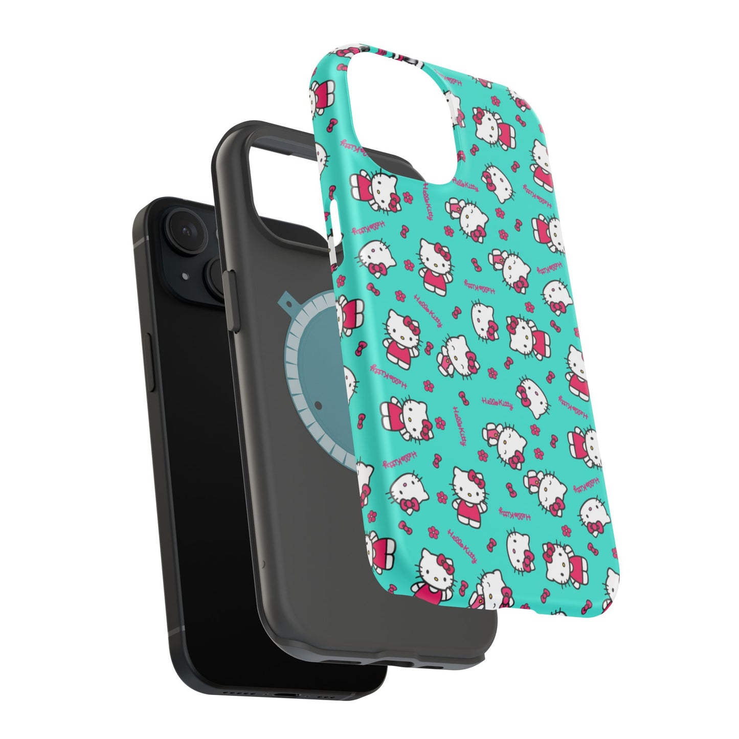 Cute Hello Kitty Magnetic Tough Case - Durable Phone Protection with Adorable Design