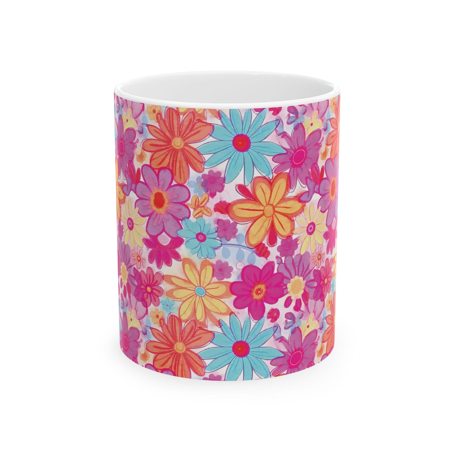 Cute Spring Flowers Coffee Mug (11oz)