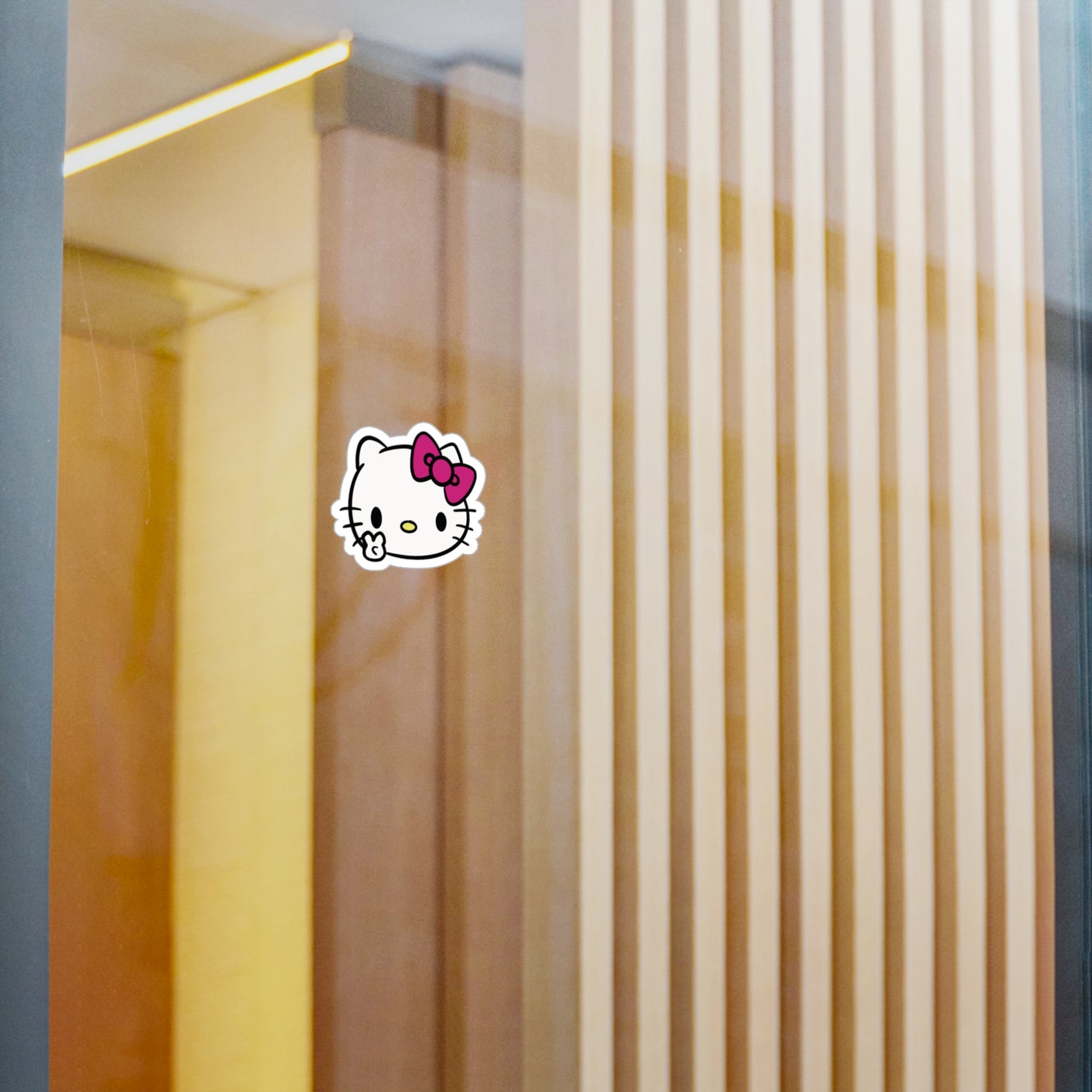 Cute Hello Kitty Sticker (waterproof)