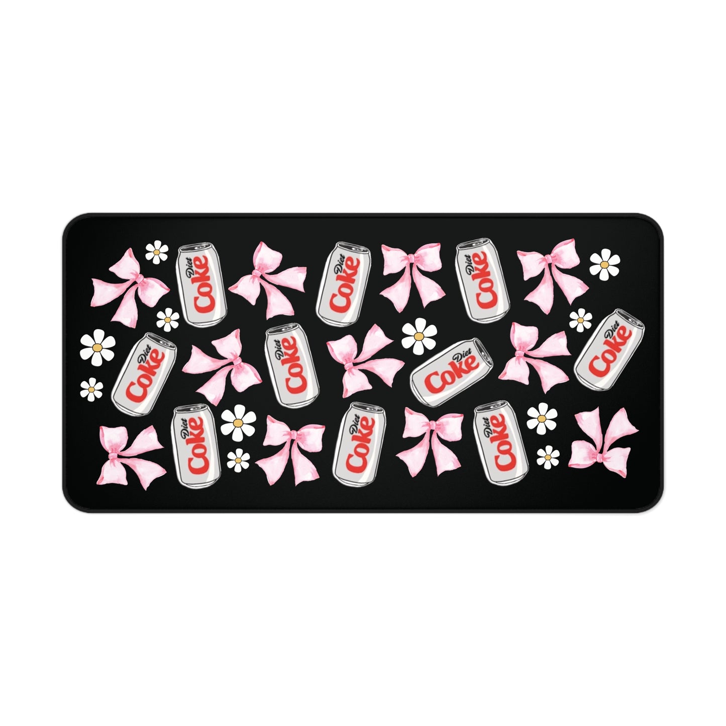 Coquette Diet Coke Desing Desk Mat | Cute Desk Mat