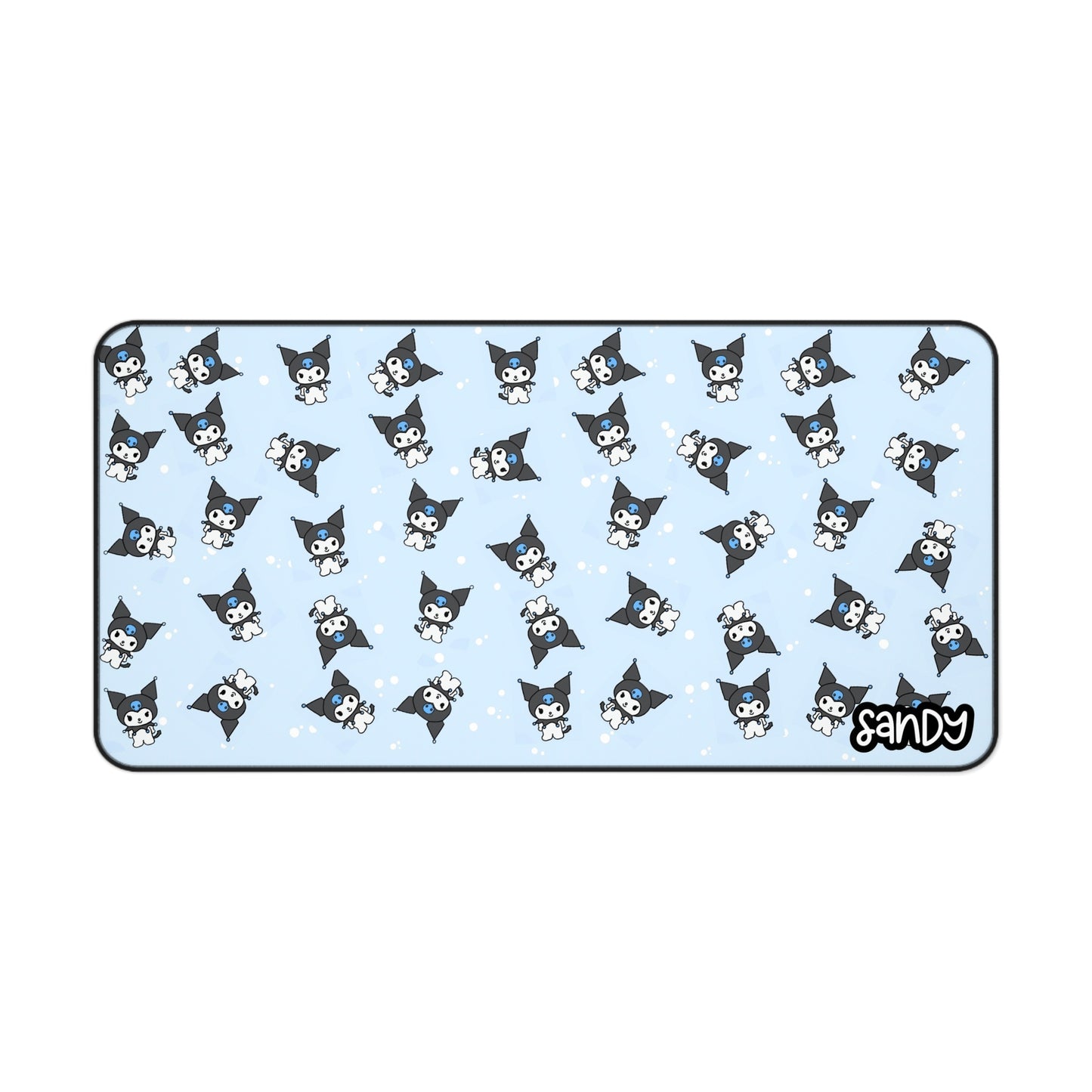 Cute Kuromi Desk Mat - Kuromi Lover Gift, Office Decor, Mouse Pad, Home Office Accessories, Sanrio Themed Gift