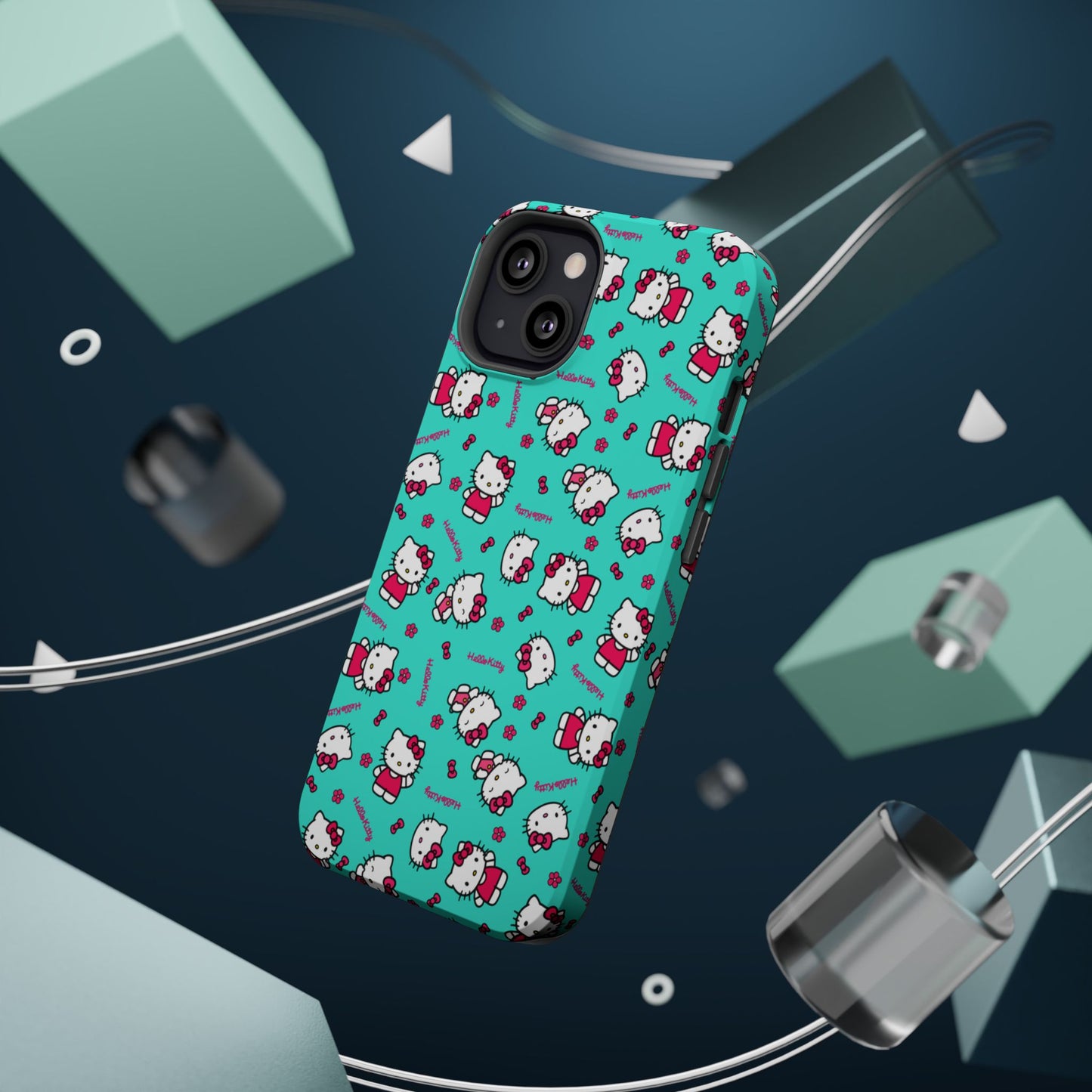 Cute Hello Kitty Magnetic Tough Case - Durable Phone Protection with Adorable Design