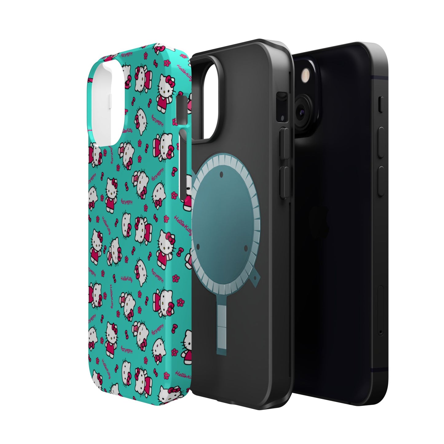 Cute Hello Kitty Magnetic Tough Case - Durable Phone Protection with Adorable Design