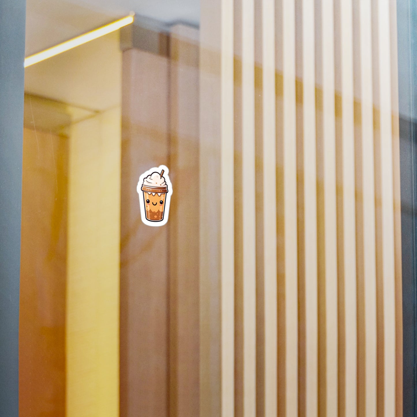 Cute Coffee Sticker (waterproof)