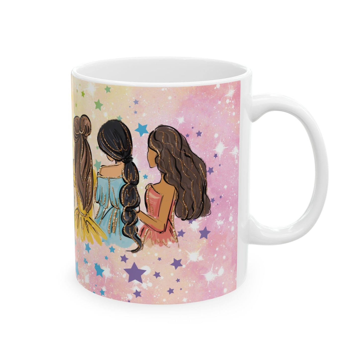 Cute Disney Princess Coffee Mug (11oz)