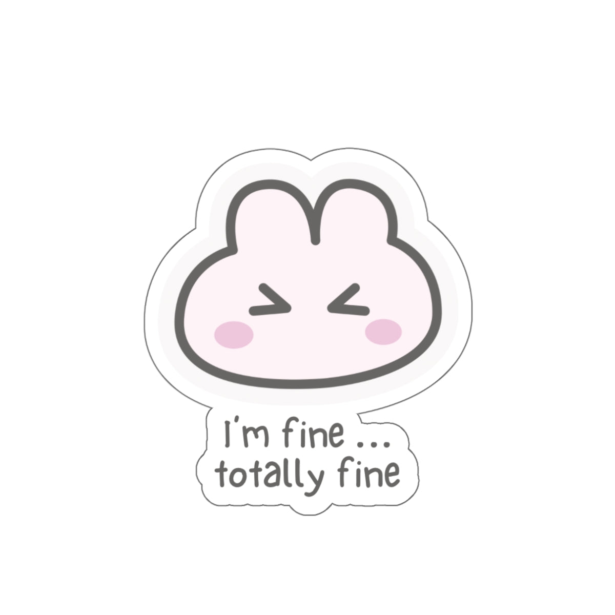 Mental Health Sticker (waterproof) 3”x3”