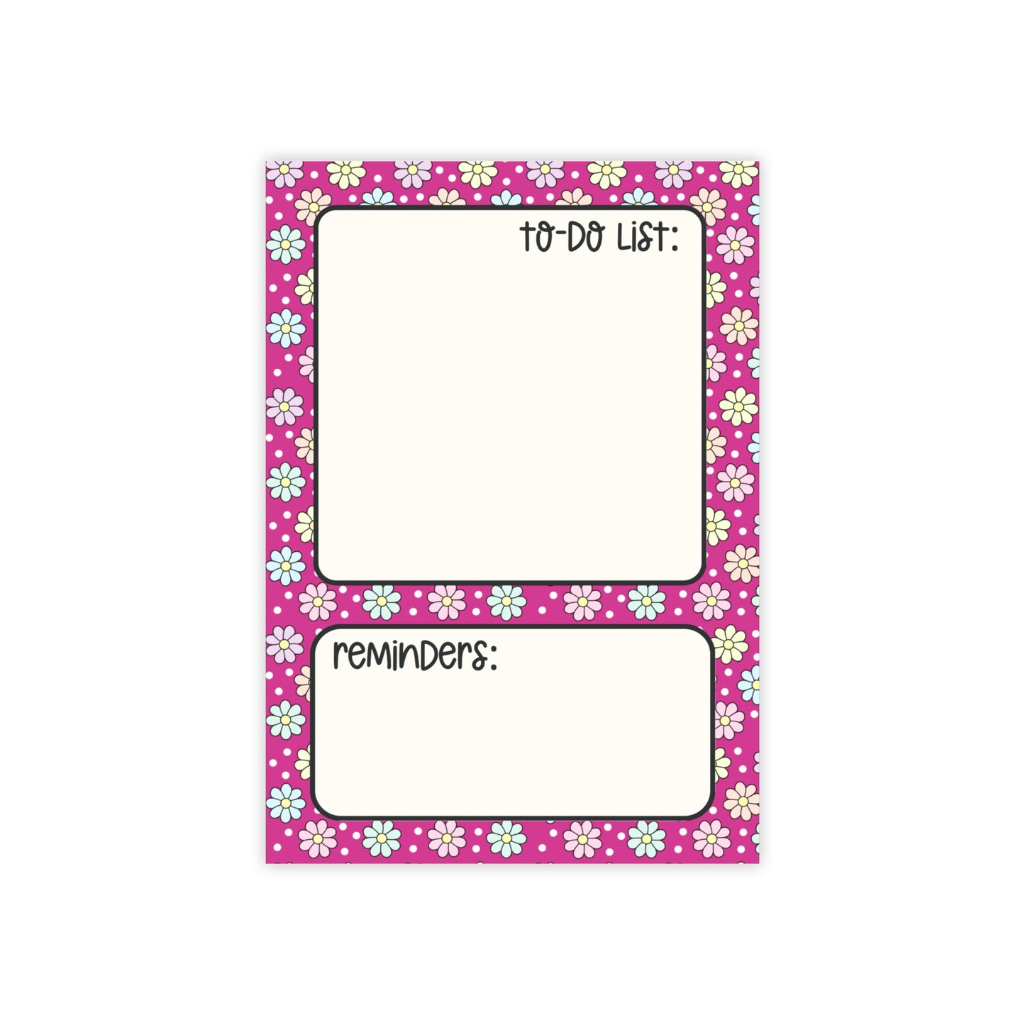 Cute Notepad | To- Do List