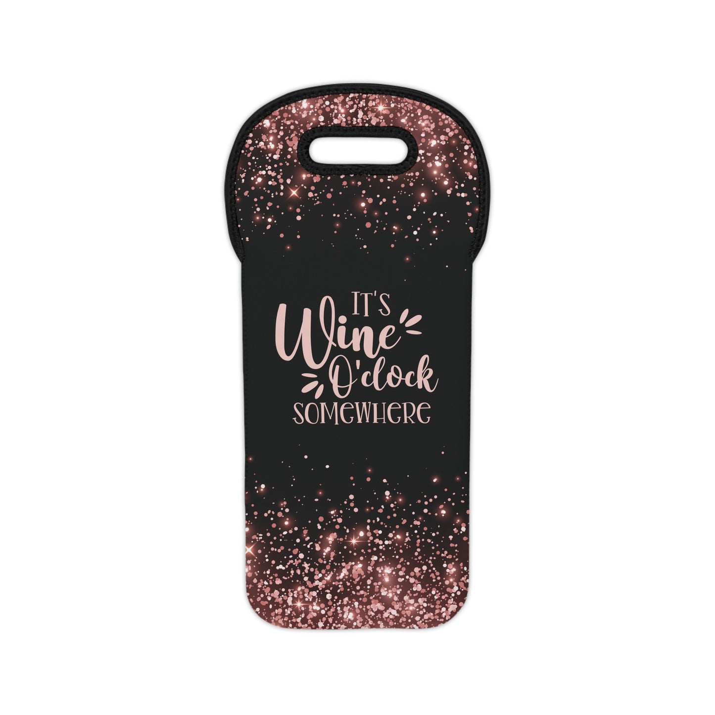 Cute Wine Tote Bag | Insulated Wine Bag
