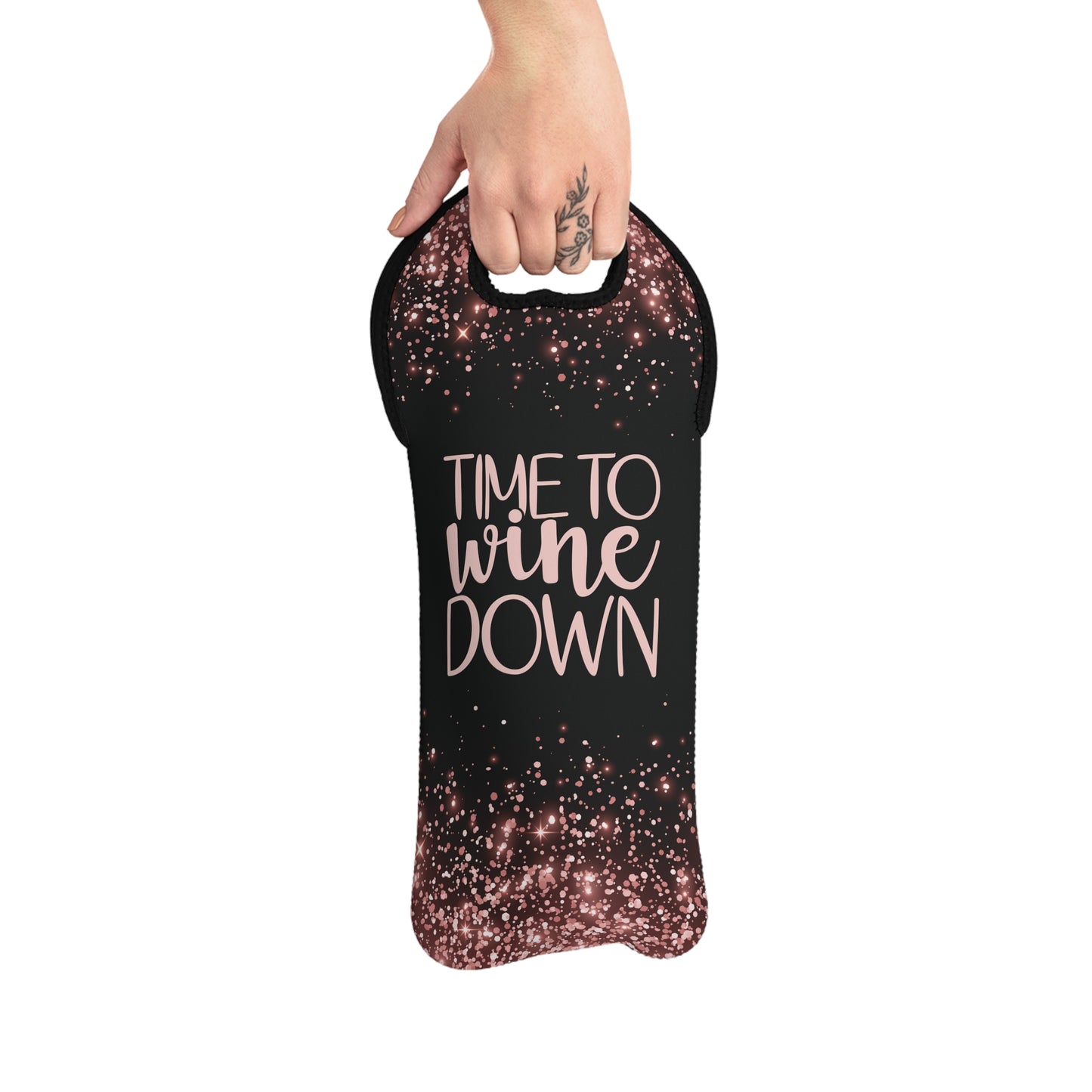 Cute Wine Tote Bag | Insulated Wine Bag