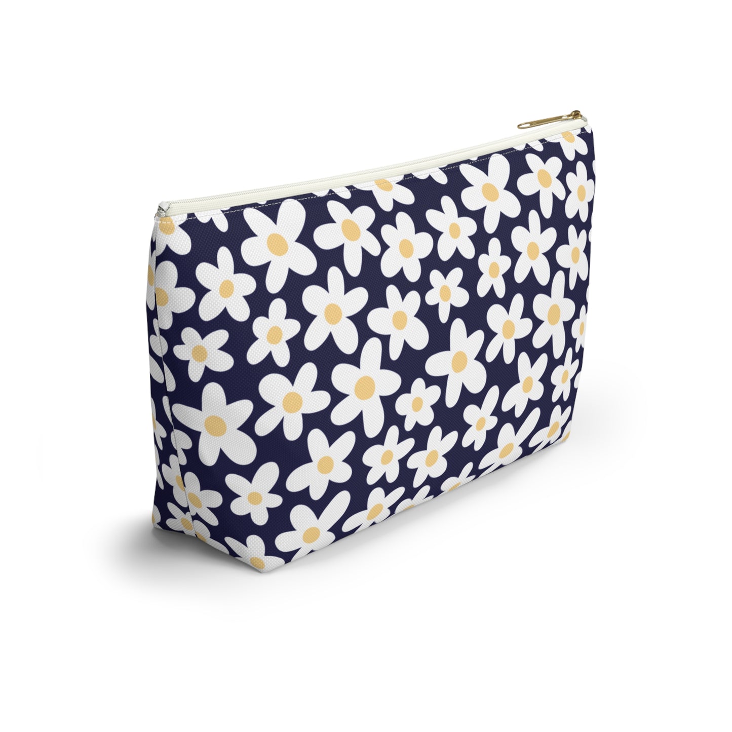 Personalized Retro Floral Pouch | Floral Accesories Bag