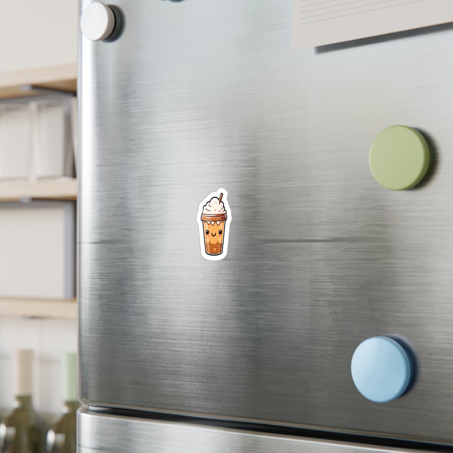 Cute Coffee Sticker (waterproof)