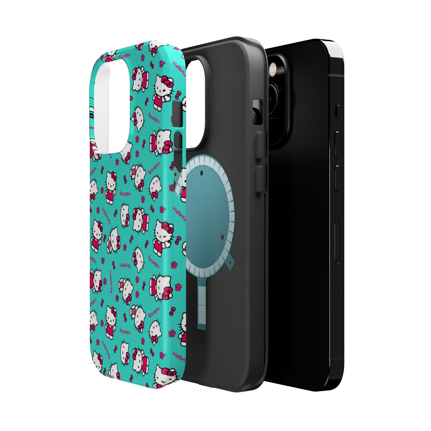 Cute Hello Kitty Magnetic Tough Case - Durable Phone Protection with Adorable Design