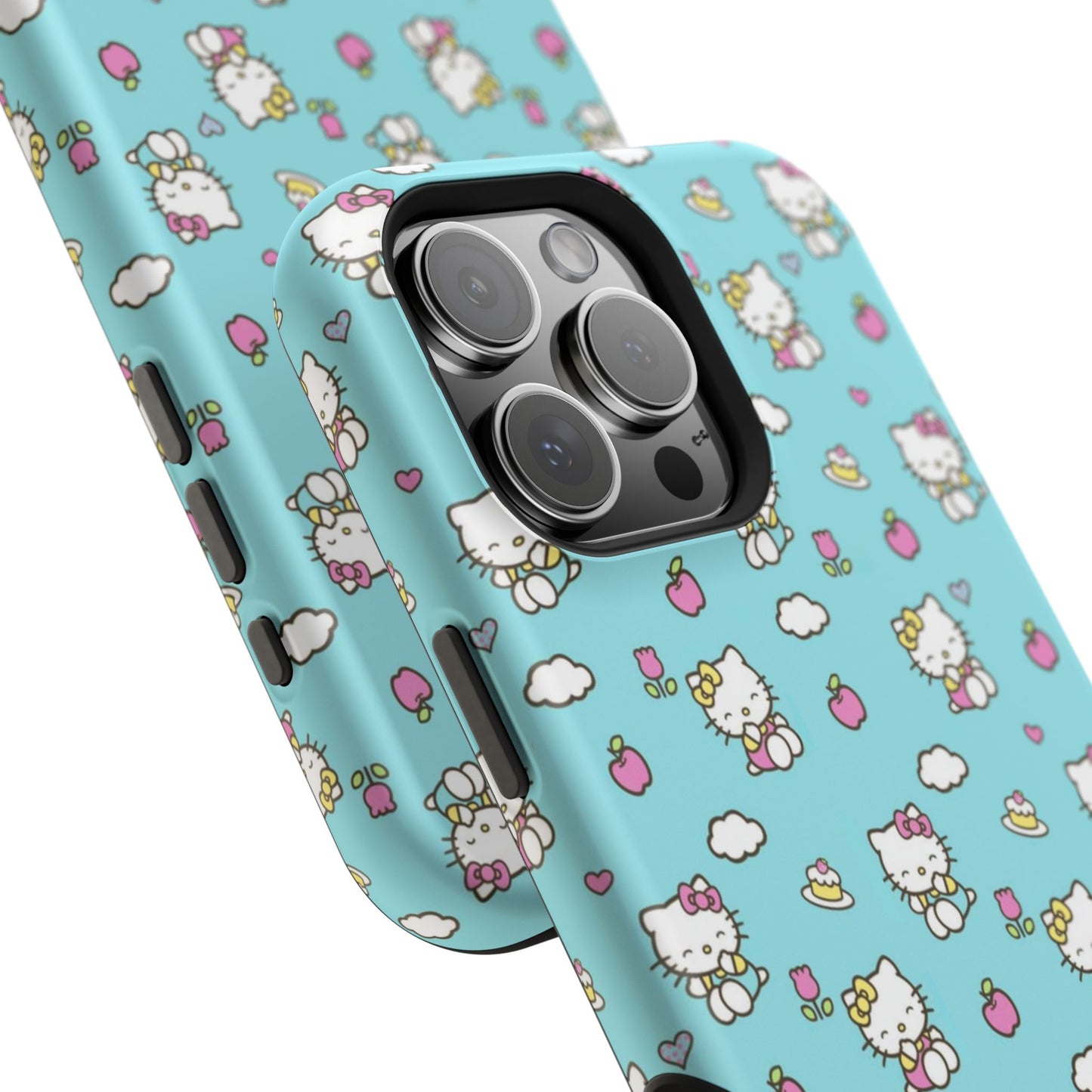 Cute Hello Kitty Magnetic Tough Case - Durable Phone Protection with Adorable Design