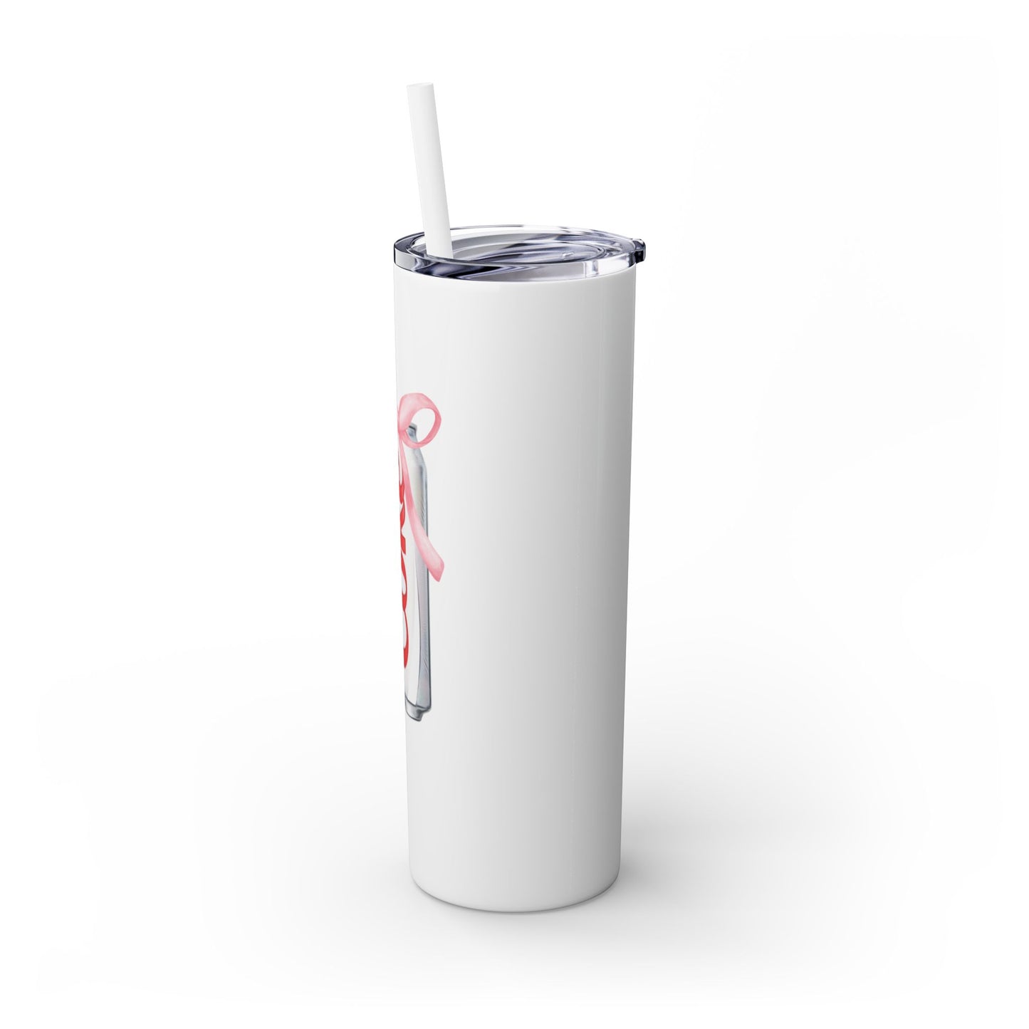 Diet Coke Skinny Tumbler with Straw, 20oz