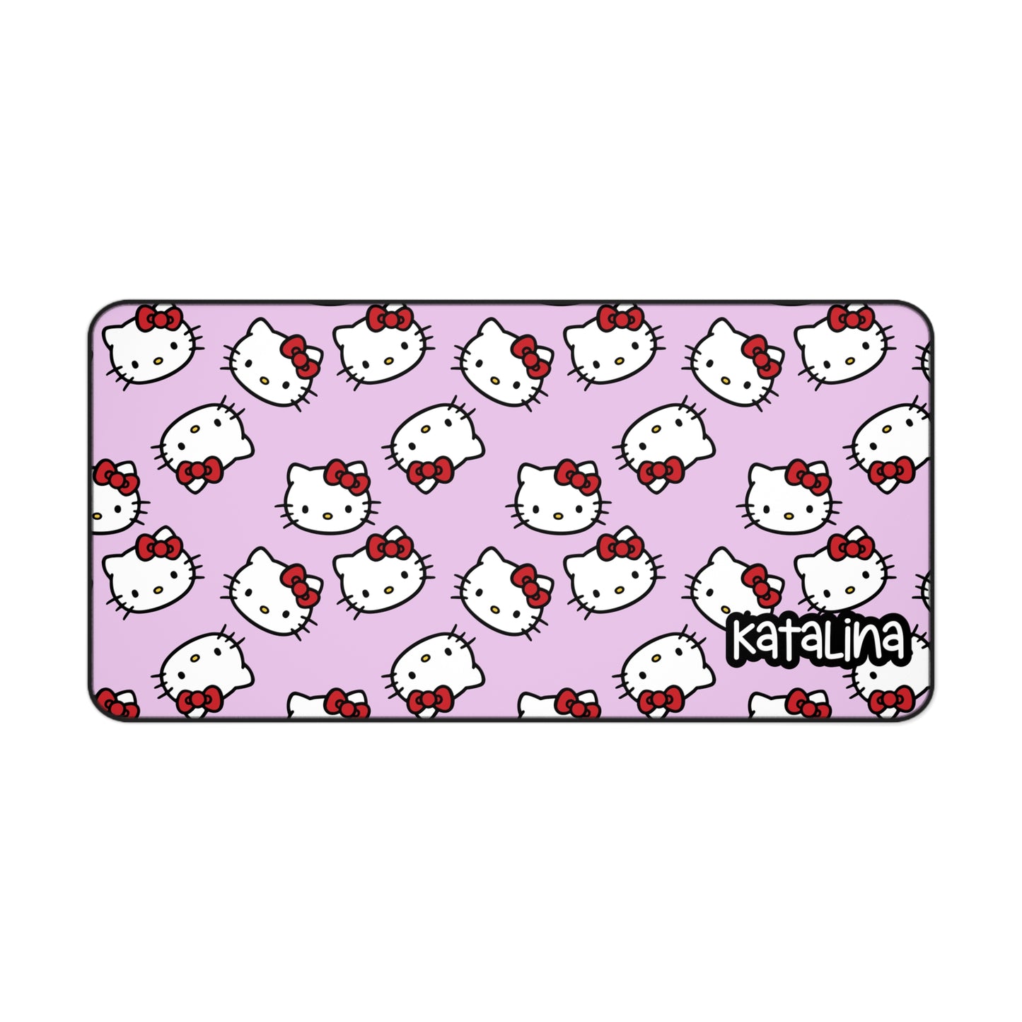 Personalized Hello Kitty Desk Mat | Cute Desk Pads