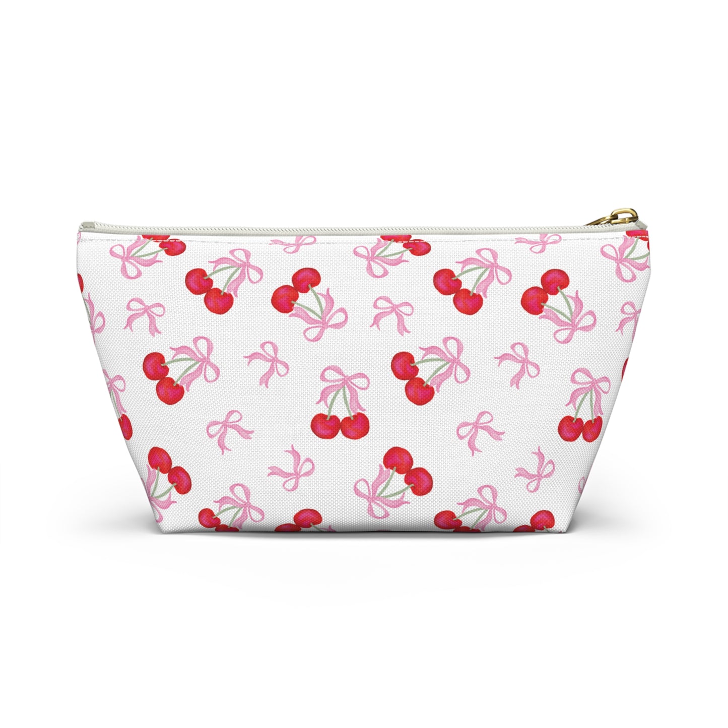 Personalized Coquette Cherries Pouch | Coquette Cherries Accesories Bag