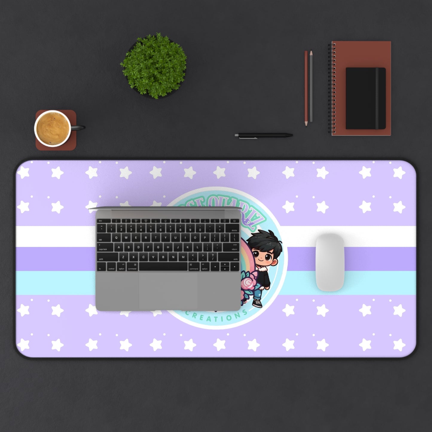 Business Logo Custom Made Desk Mat