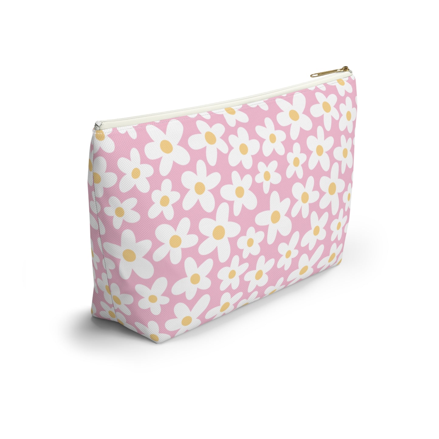 Personalized Retro Floral Pouch | Floral Accesories Bag