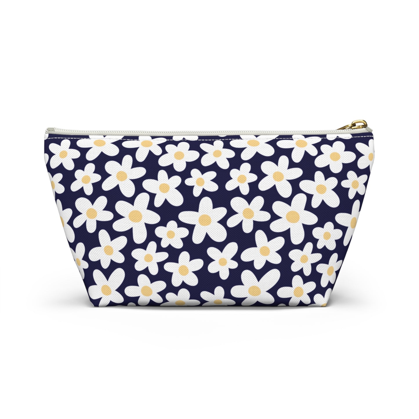 Personalized Retro Floral Pouch | Floral Accesories Bag
