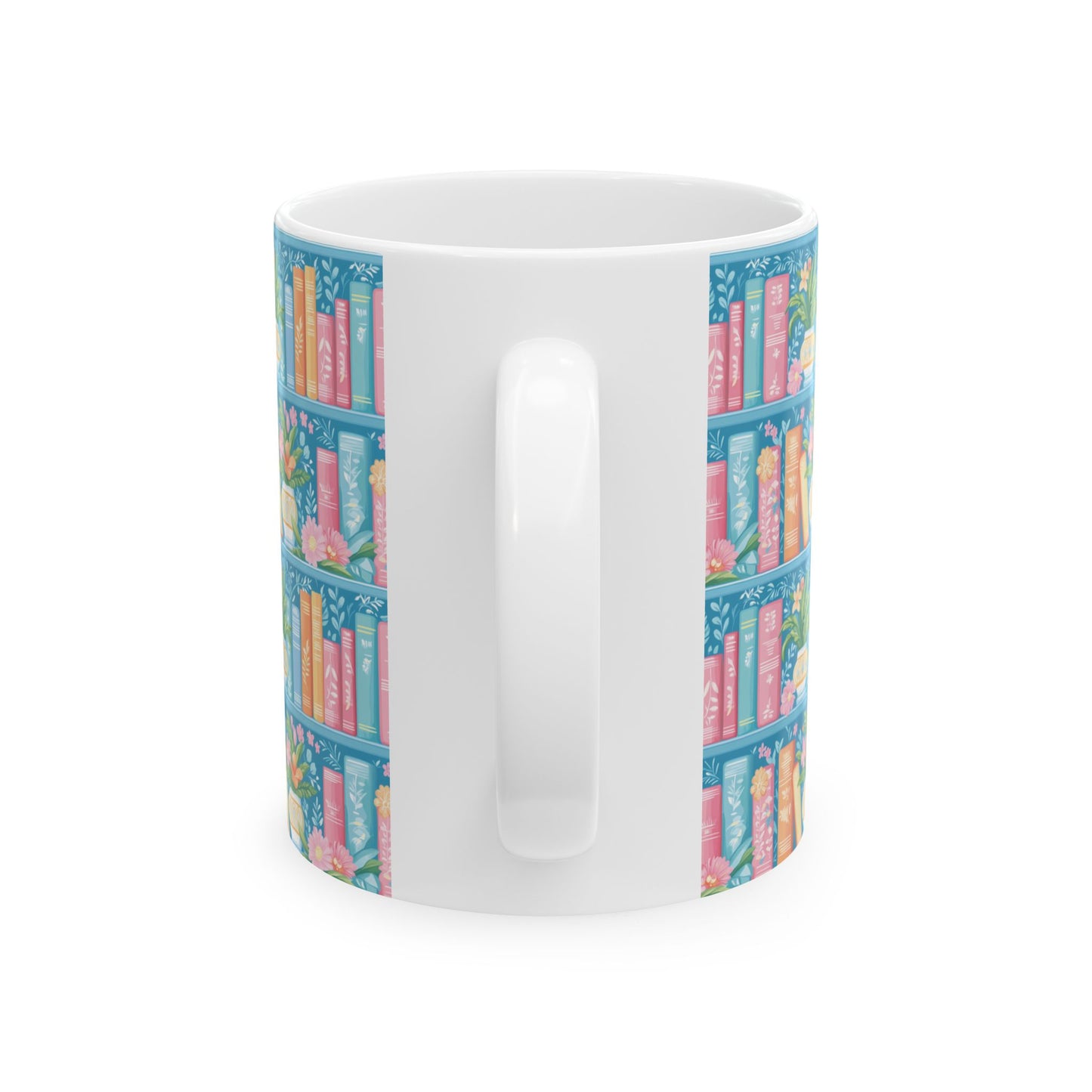 Cute Spring Flowers Booklover Coffee Mug (11oz)