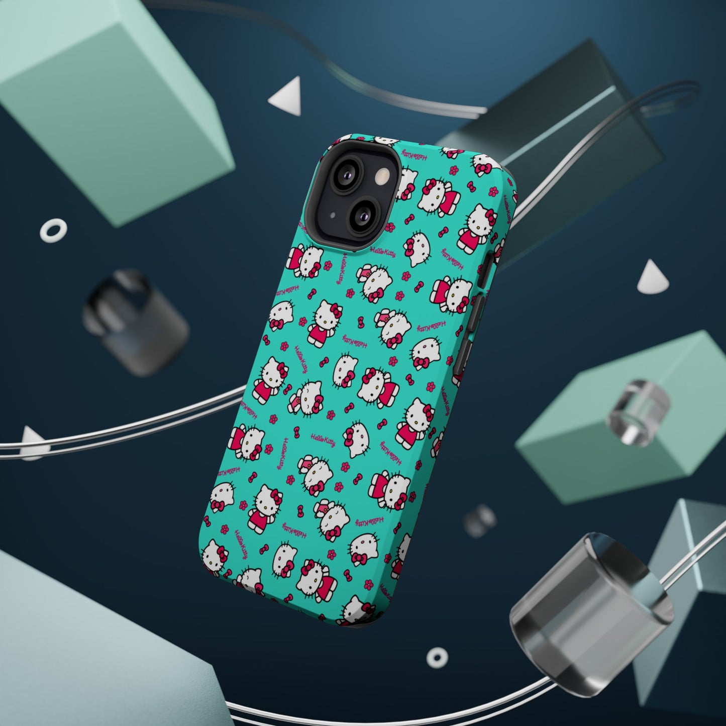 Cute Hello Kitty Magnetic Tough Case - Durable Phone Protection with Adorable Design