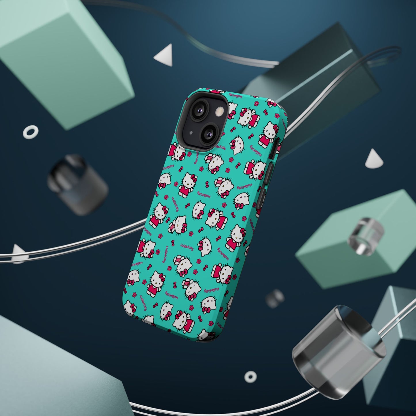Cute Hello Kitty Magnetic Tough Case - Durable Phone Protection with Adorable Design