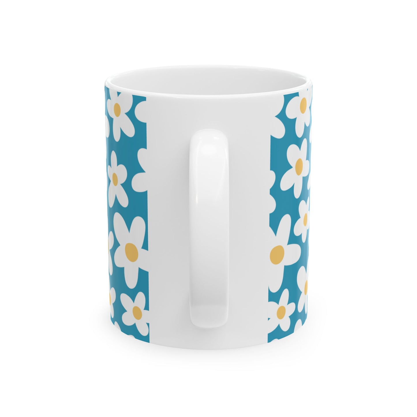 Cute Retro Flowers Coffee Mug (11oz)